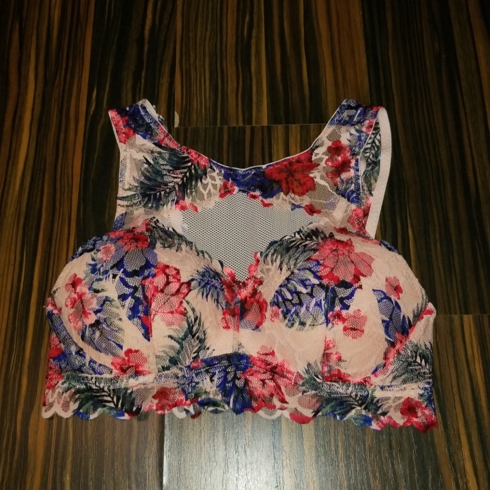 PINK Lace Bralette
